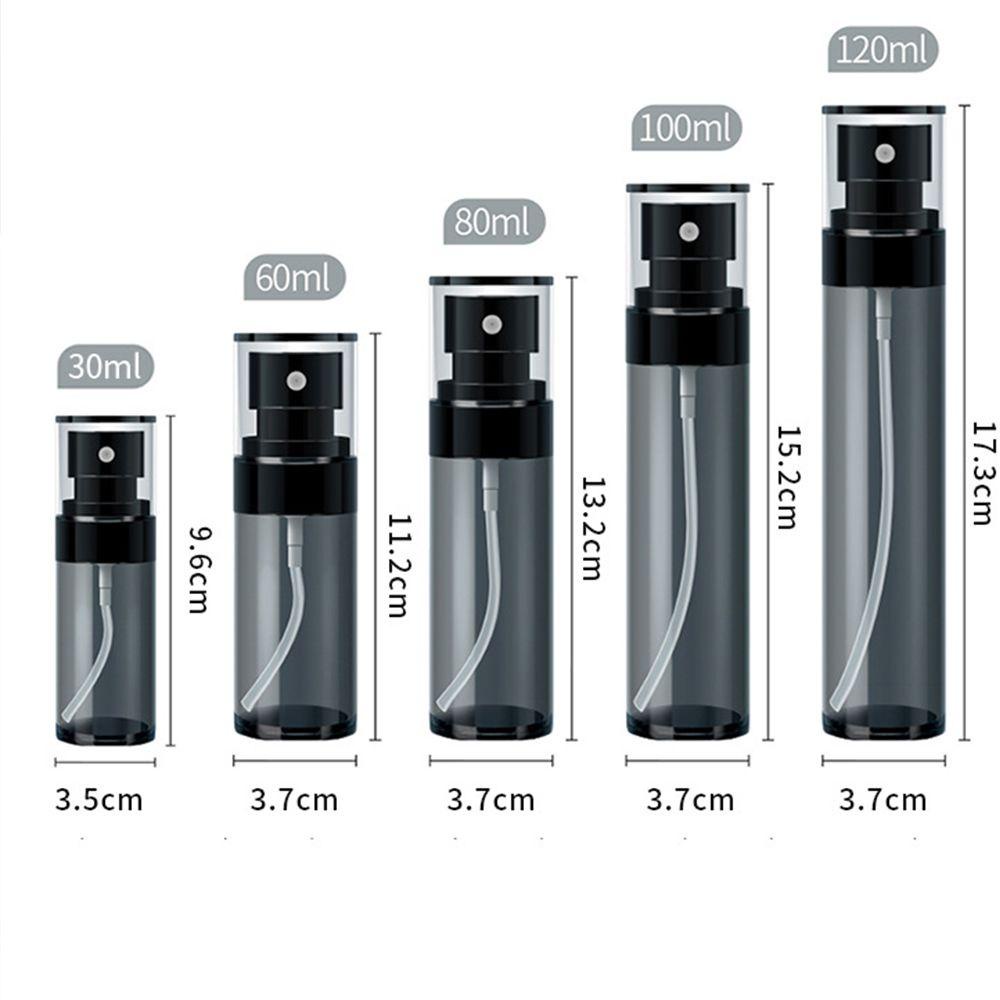 Rebuy Vacuum Pump Bottle Travel Mini Parfum cream Wajah Cairan Plastik Press Jar Botol Spray Kosong