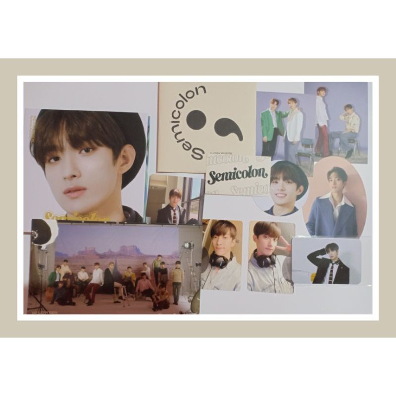 READY STOCK SPECIAL ALBUM SEVENTEEN SEMICOLON DOKYEOM FULL SET COVER DK FRIST PRESS DIGIPACK MECIMA 