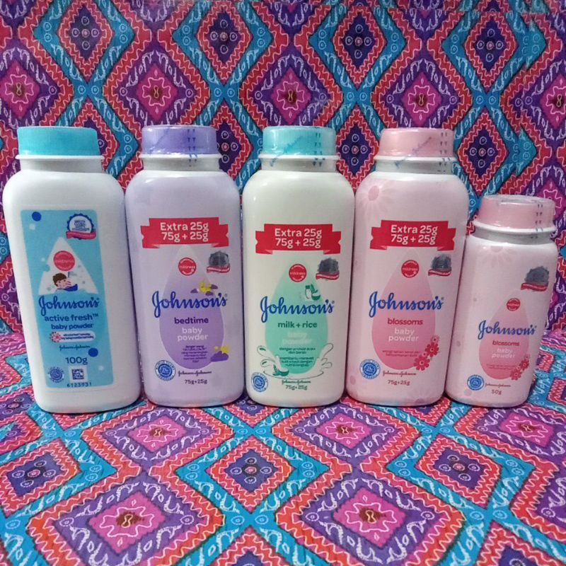 Jual Johnsons Baby Powder 100 Gr 50 Gr | Shopee Indonesia