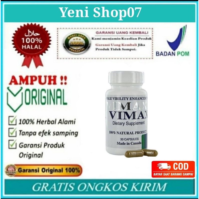 BISA COD VIMAX CANADA ASLI ORIGINAL 100% AMPUH MADE IN CANADA VIMAX IZONE VMAX CANADA PEMBESAR ALAT 