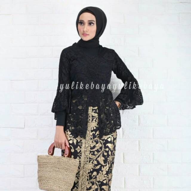 Set Kebaya Bali muslim / Kebaya Lonceng hijab