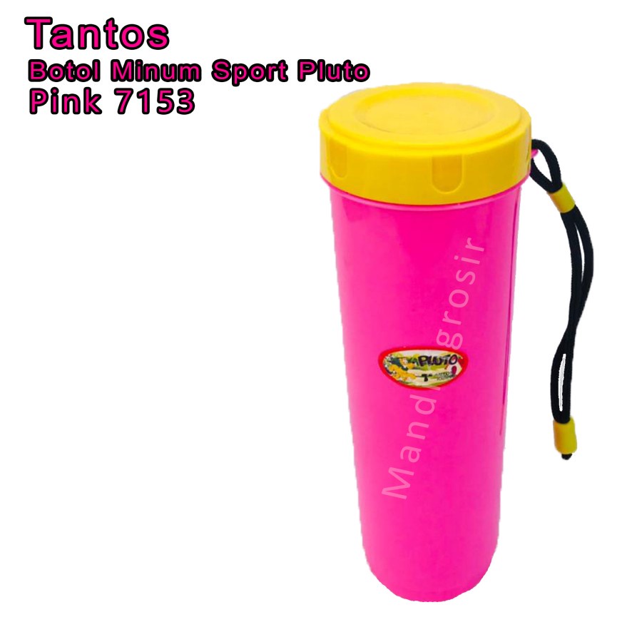 Botol minum * Botol minum sport Pluto * Warna Pink 7153 * 600ml