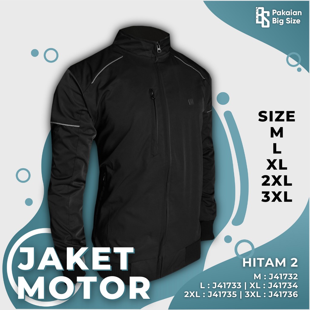 JAKET MOTOR JSTRO ELMOUR CORDURA HITAM