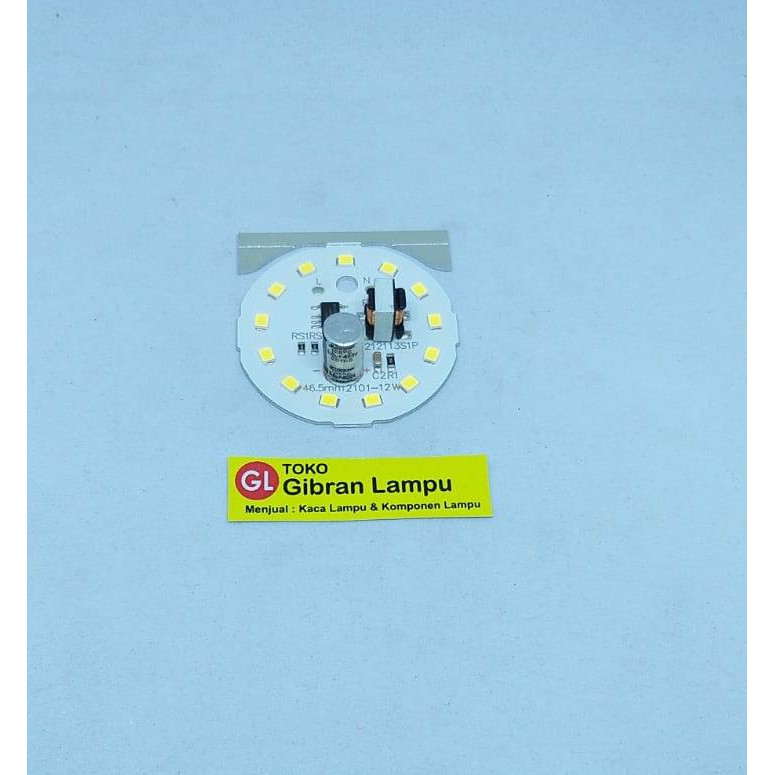 PCB Mata Lampu LED 12w Tanpa Driver - Mata LED AC Langsung 220V (BM)