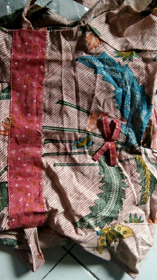 Batik Couple Keluarga Sania Ruffle Ori Ndoro Jowi Dnt Motif Matahari