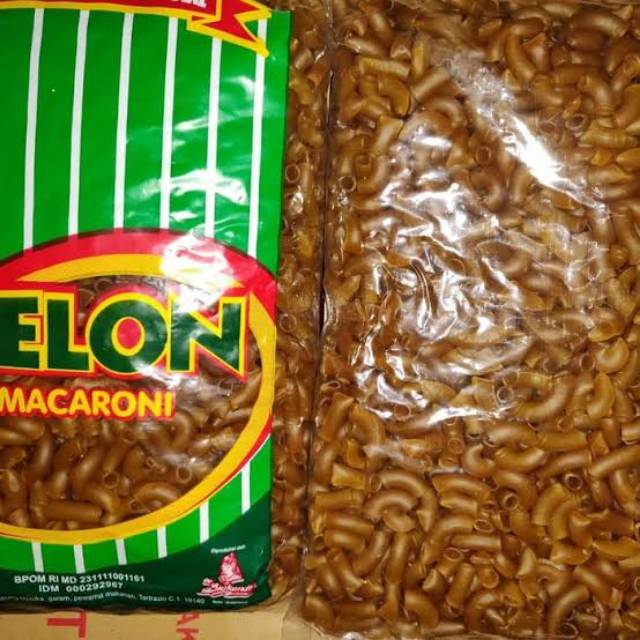 

Makaroni delon hijau mentah