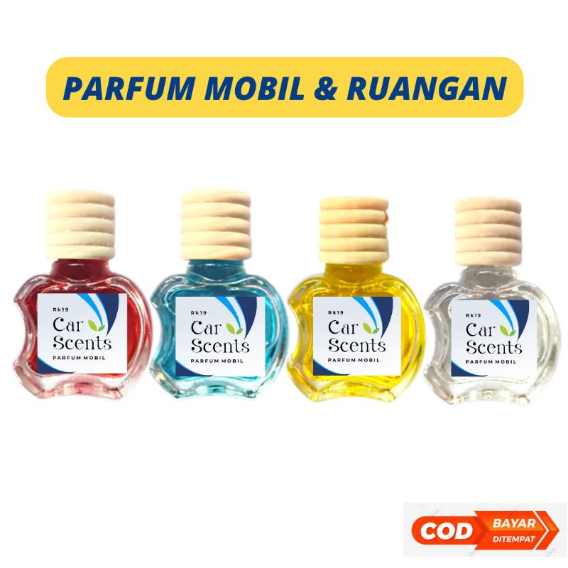 Parfum Pengharum Mobil 10 ml Gantung -  Pengharum Ruangan Aromaterapi
