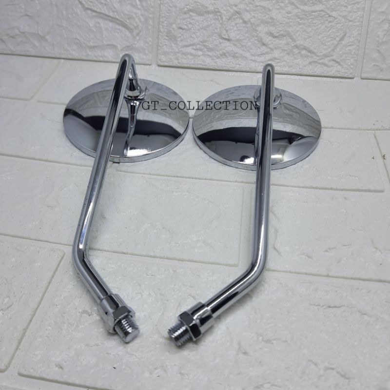 Spion Honda Model Vespa Full Chrome Spion Beat Vario Verza Genio Scoopy Sonic Supra Blade PCX Dll