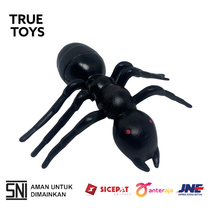 MAINAN EDUKASI BINATANG MINIATUR SEMUT HITAM UKURAN BESAR
