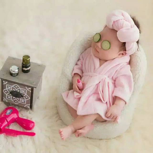 Kostum Handuk Foto Fotografi bayi baru lahir Newborn Kostum Kimono bayi ,Kimono bayi lucu