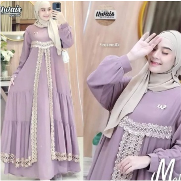 LANGSUNG KIRIM GAMIS Floretta / GAMIS CERUTY JUMBO XXXL LD 130/ga/ GAMIS BUKA PINTU/ GAMIS TERLARIS/ GAMIS TERBARU