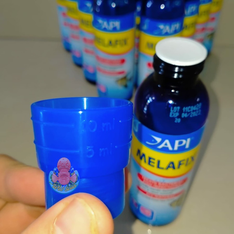 API Melafix 118ml 118 ml ASLI USA Obat Ikan Sirip Borok Luka Terbuka