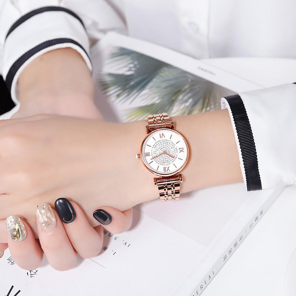 SKMEI 1533 Jam Tangan Wanita Analog Tali Stainless WATCHKITE WKOS