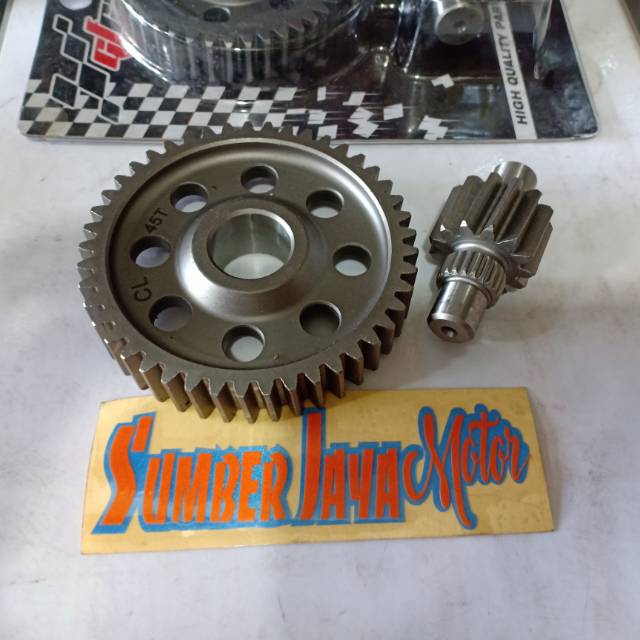 Rasio beat 13-45 13-46 14-45 14-44 GF racing. Gir rasio beat karbu