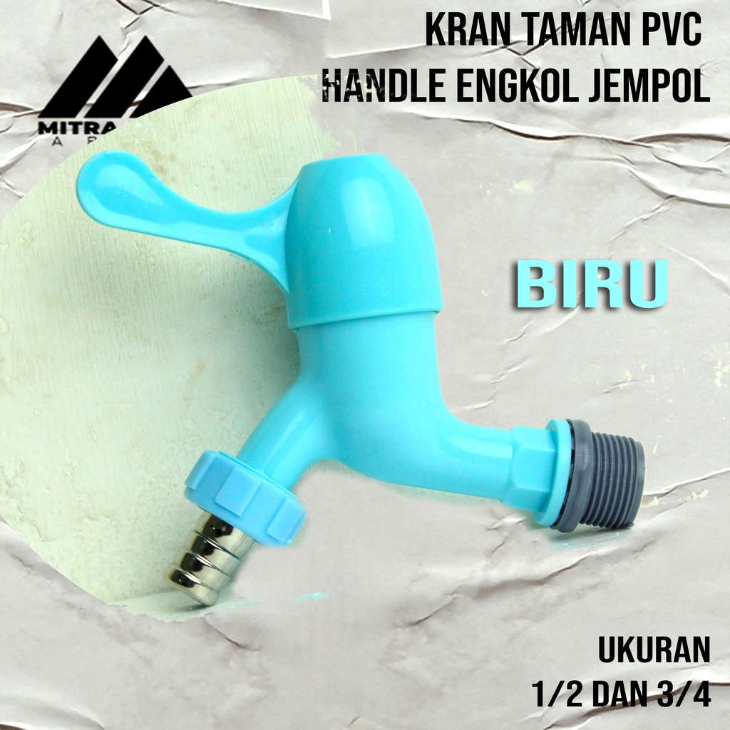 Keran Air PVC Jumbo Engkol 1/2&quot; Inch Kran Taman