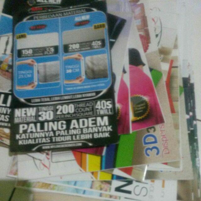 Brosur 1 Kilo (kg) Untuk Katalog Sprei Bedcover Selimut