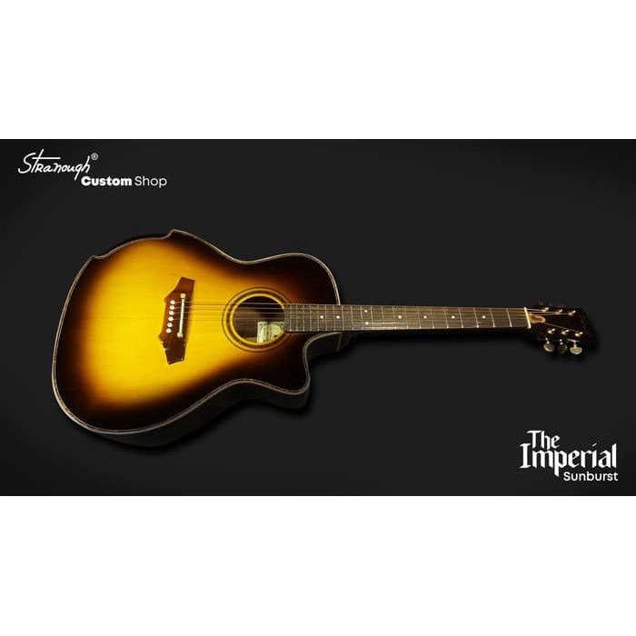 Stranough ® The Imperial Acoustic Guitar - Sunburst