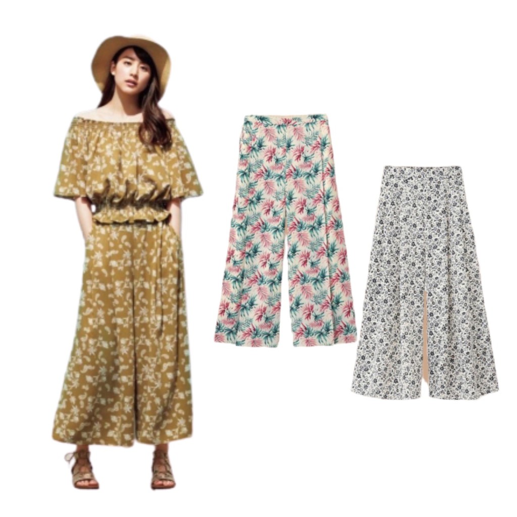 GU by UNIQLO 15 Kulot Wanita Palazzo