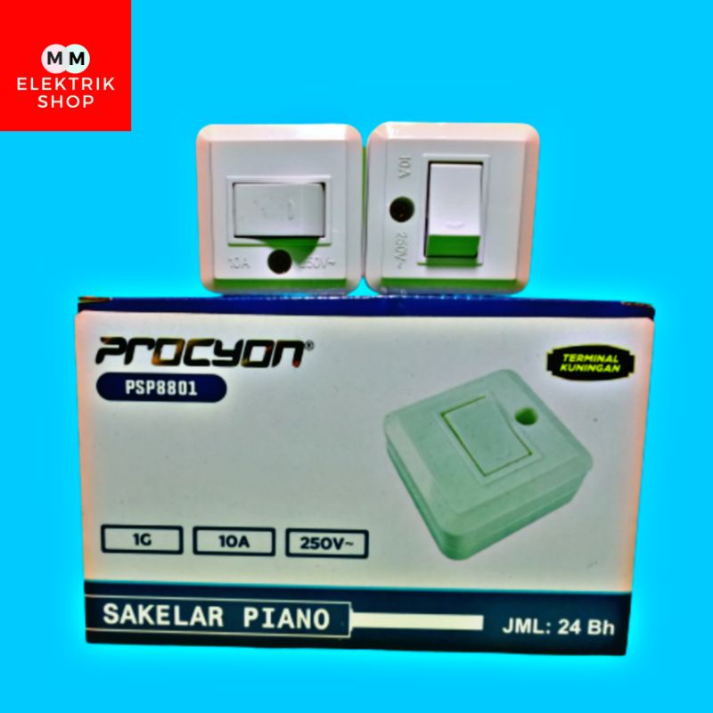 Saklar Engkel Satu Piano Best Seller PROCYON