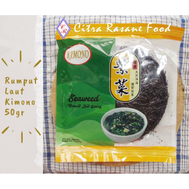 

Seaweed / Rumput Laut Kimono 50gr