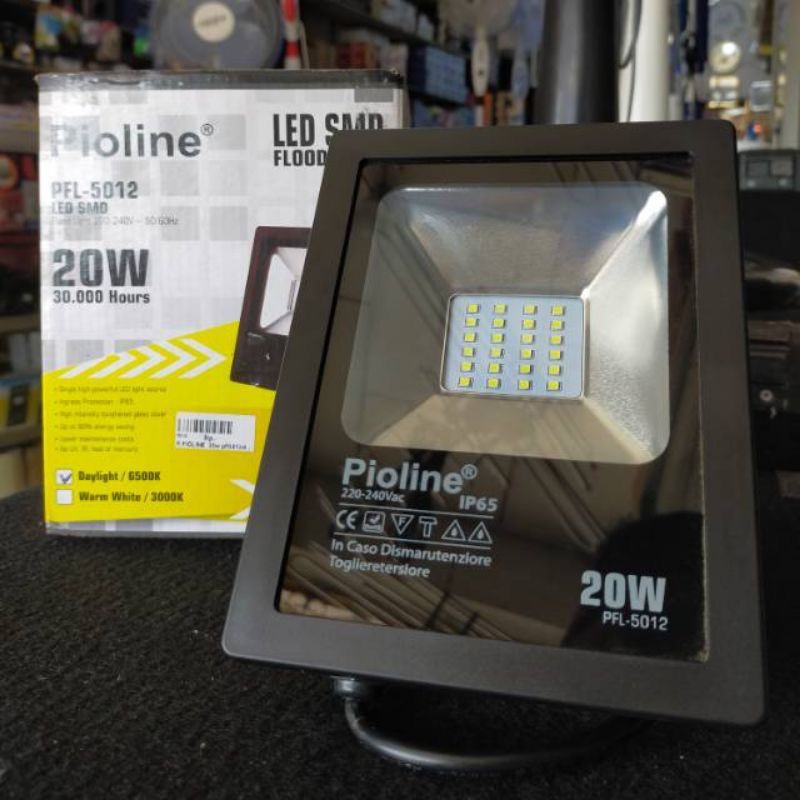 Lampu LED Sorot Lampu Led Tembak 20w 20 Watt FLOOD LIGHT LAMPU LAPANGAN LAMPU TAMAN Pioline 307582