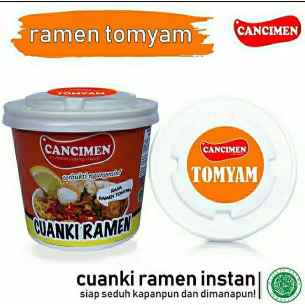 

Cancimen Cuanki Ramen Rasa Tomyam