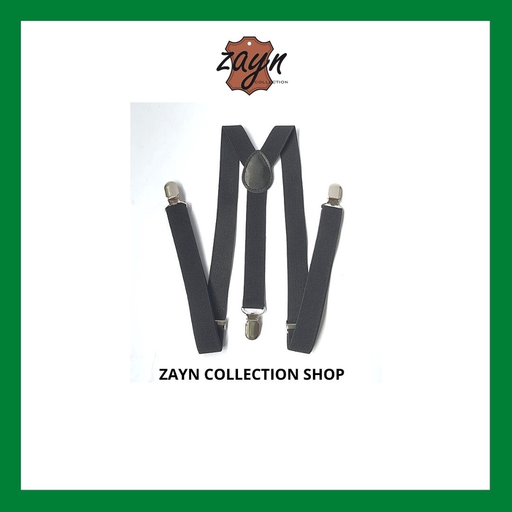 Suspender Pria Dewasa Bretel Tali Kodok Import Gesper Model Jojon Karet Elastis Sabuk Suspenders Fit To XXL