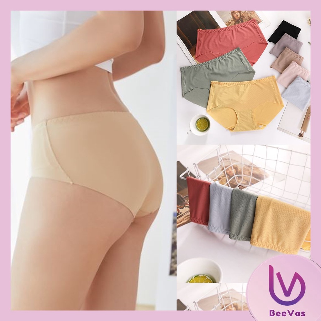 BV.ID CD454 CD CELANA DALAM WANITA MOTIF POLOSN RENDA UNDIES PANTIES SEGITIGA POLYSTER IMPORT