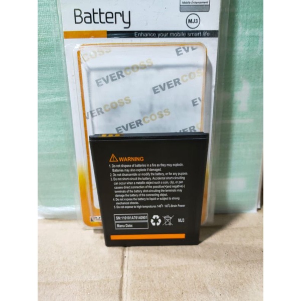 Baterai Evercoss A75A Battry A75 A75G Original