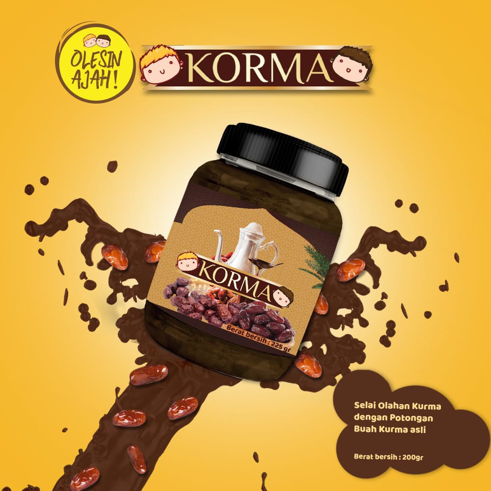 

Selai KORMA 200Gr - OlesinAjah - Homemade