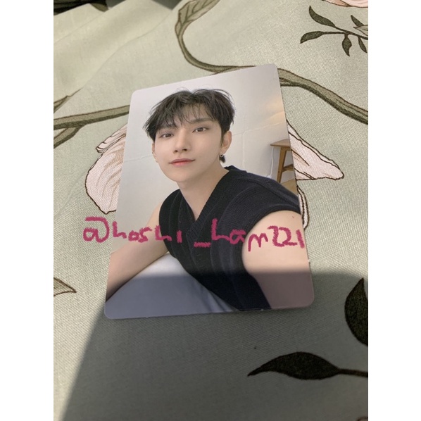 photocard + postcard Joshua Attaca OP1 (Seventeen)