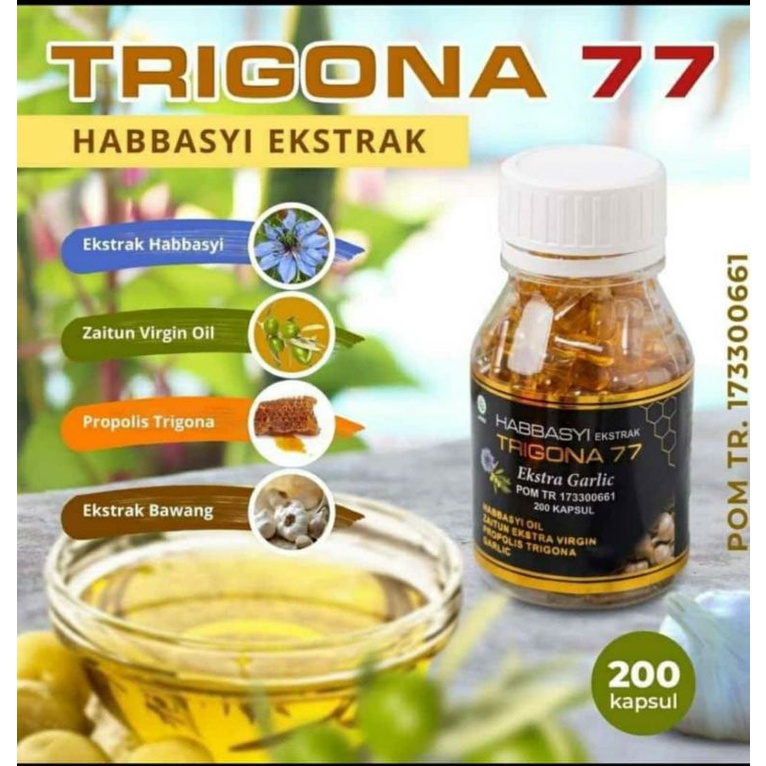 Habbasyi Trigona 77 200 kapsul