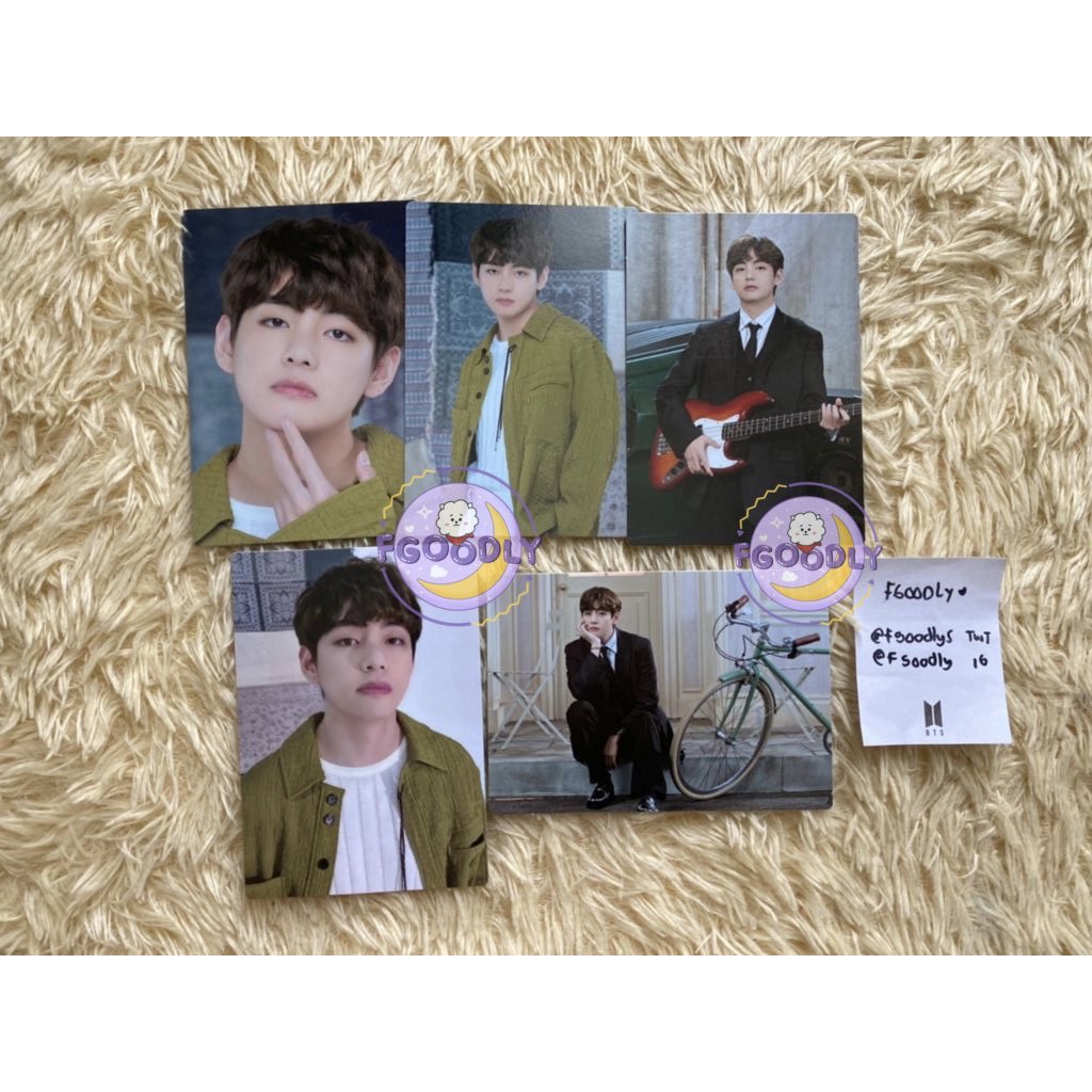 [READY STOCK] MINI PHOTOCARD PTD SET TAEHYUNG JIN JHOPE