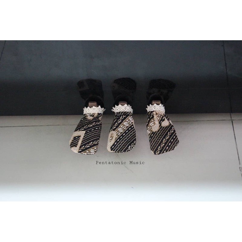 Sarung Pedal Piano Batik Cover Aksesoris Piano Dekorasi