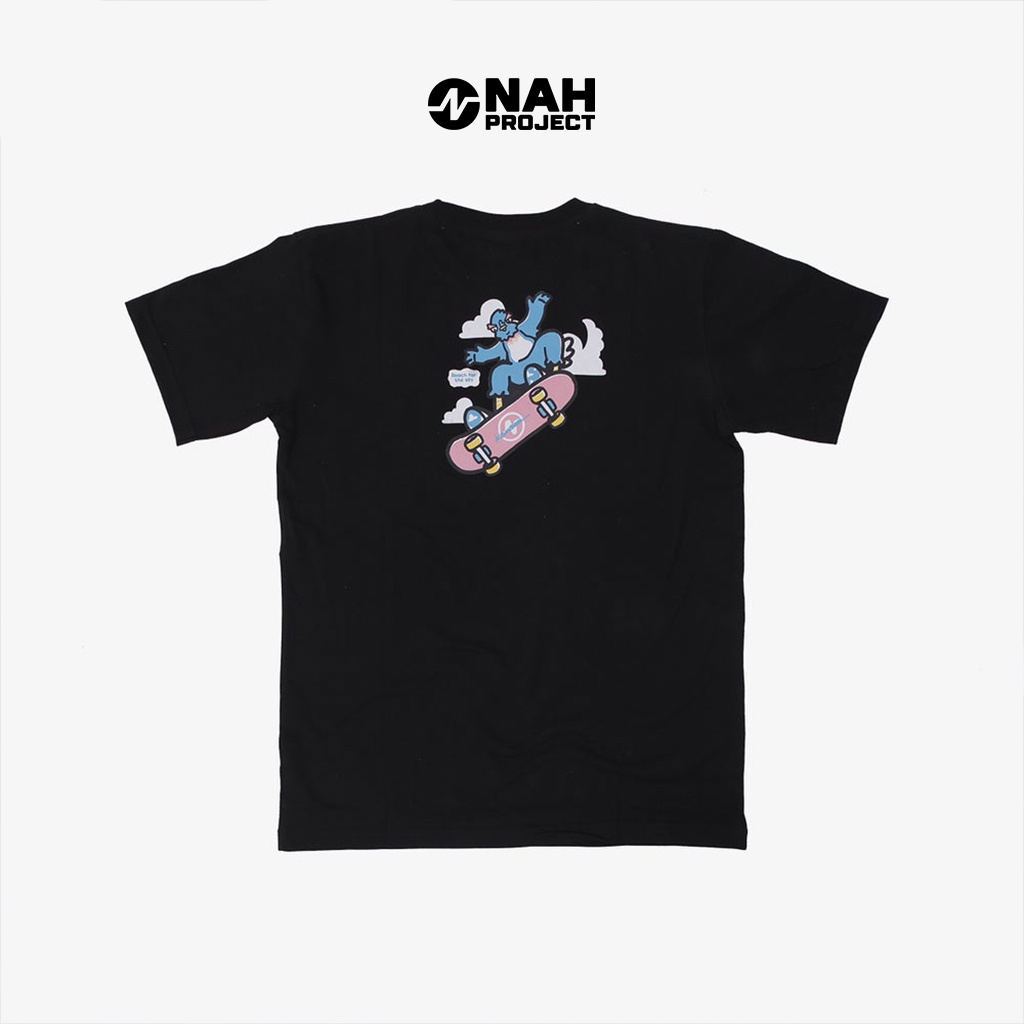 NAH Project x Kevinswork - Reach For The Sky Kevinswork Tee Black