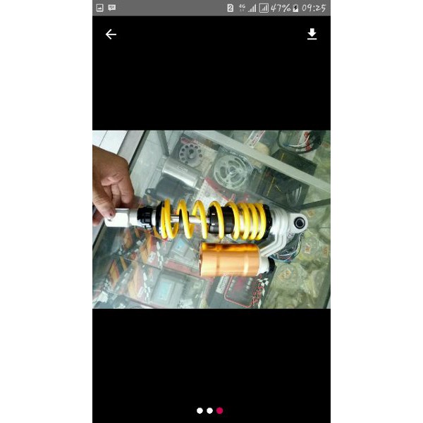 TOPPP shock tabung belakang mio fino mio j 100 persen original ktc bukan replika bukan abal