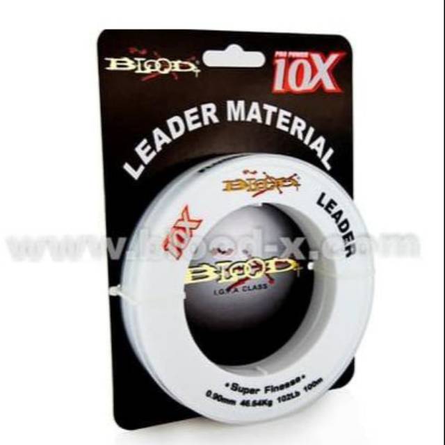LEADER FLUOROCARBON 10X BLOOD