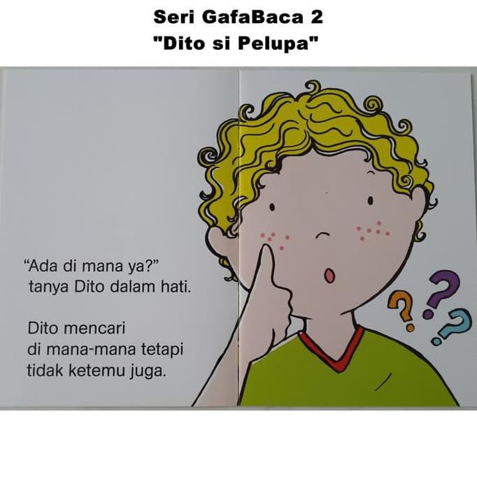 Buku Sekolah - Buku Anak Tk Paud Belajar Membaca Gafa Baca Seri 2 Gafabaca