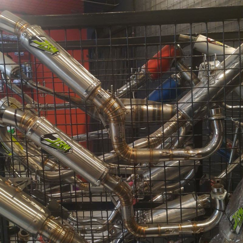 Knalpot Racing JRM Asli Mio Bebasan Drag Liaran 200cc