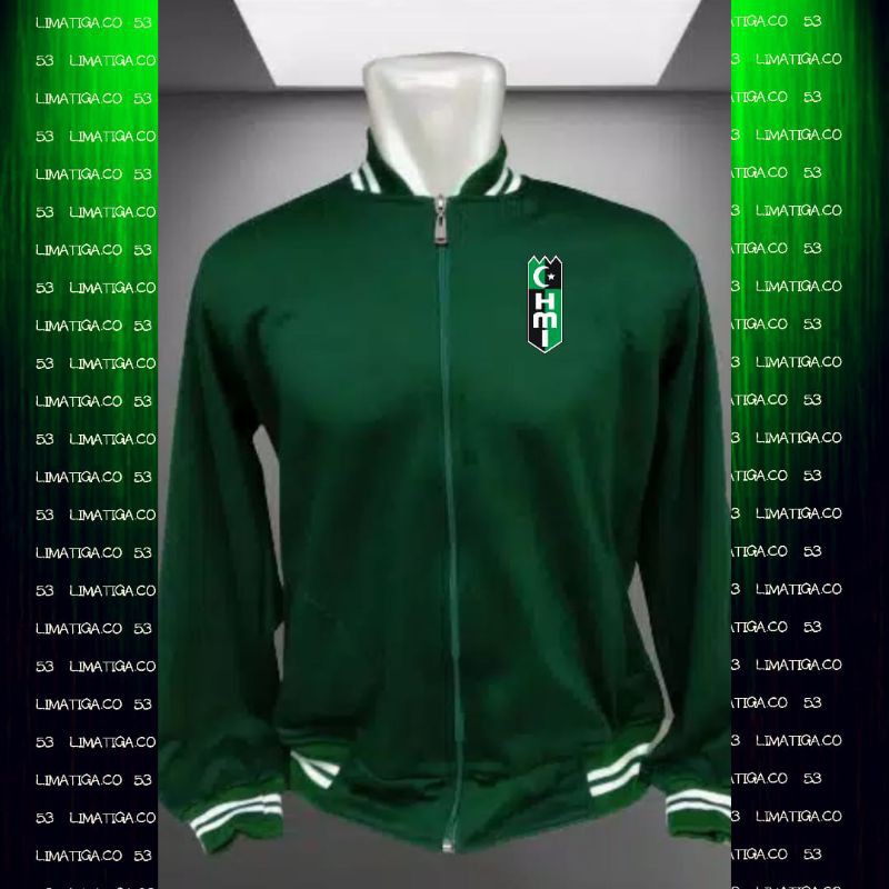 LT. Jaket Varsity Baseball Zipper Edisi Khusus Himpunan Mahasiswa Islam Hmi Cewe Cowo Bebas Pilih Wa