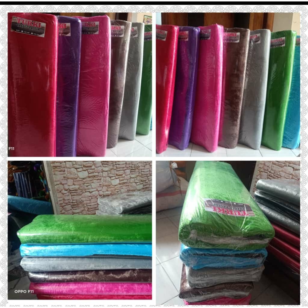 RC KARPET BULU RASFUR 100X140 CM HARGA MURAH TEBAL 3CM