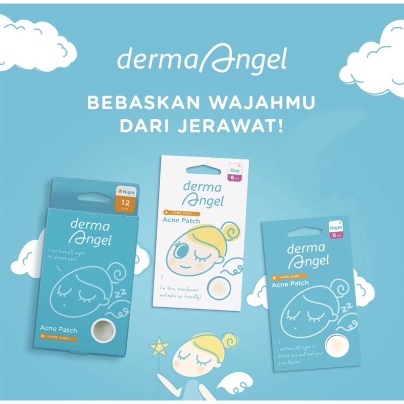 Image of DERMA ANGEL ACNE PATCH DAY | NIGHT #0