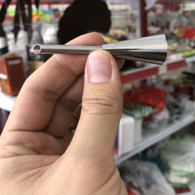 PERALATAN BAKING SPUIT CORONG 7CM UNTUK ISIAN FILLING BOMBOLONI CHOUX CHURROS SOES DLL PERLENGKAPAN