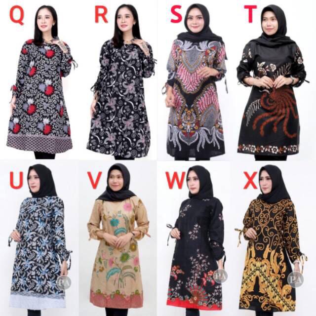 Serut Genes Jelita Tunic Navbor Yelbor Whitbor Creambor Tunik Batik Modern Hrb030 Dolbi Dobi Dobbyn