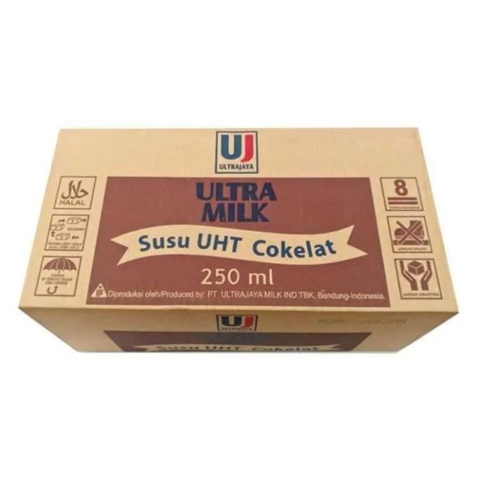 

READY COD Susu ultra coklat 250ml 1 dus