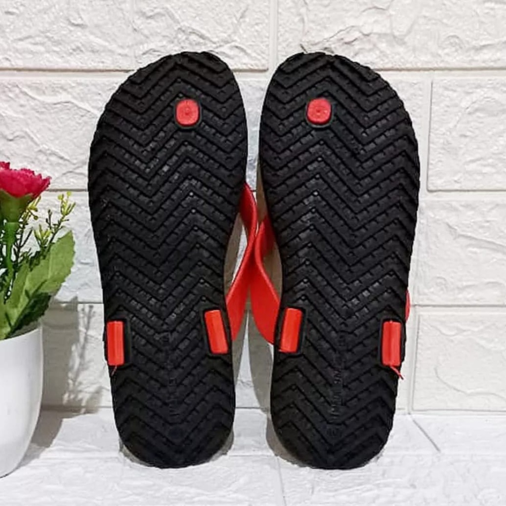 SANDAL JEPIT SANDAL PRIA CASUAL GARIS