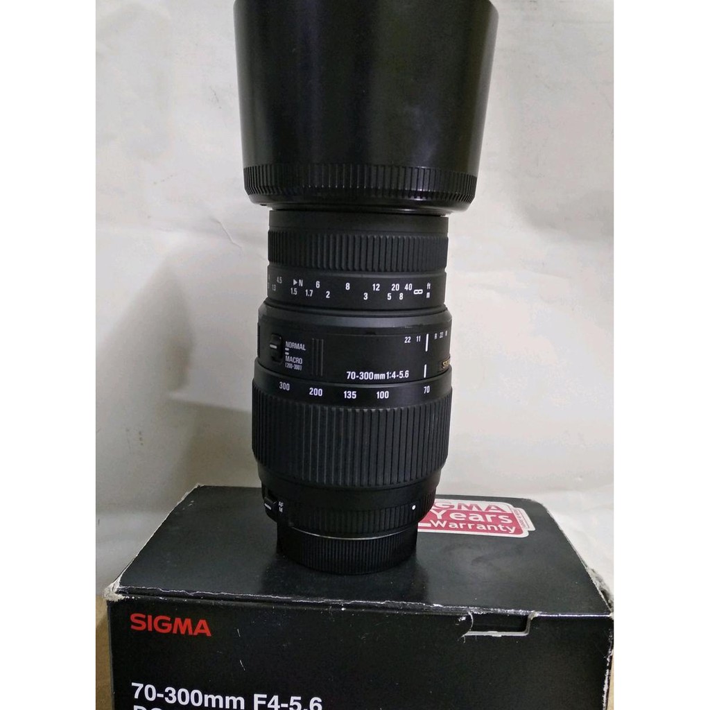 LENSA SIGMA 70-300 MM FOR NIKON AFS Second