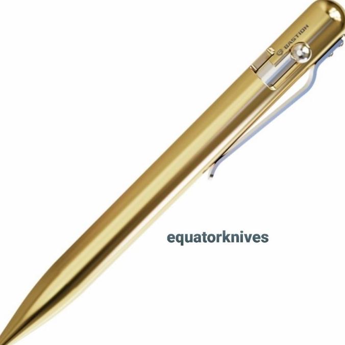 

Office & Stationery | Alat Tulis | Bstn251 Bastion Bolt Action Pen Brass, Bolpen | Best Seller