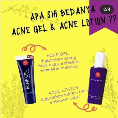 * NCC * Viva Acne Lotion Gel Whitening Cream Penghambat Jerawat pada Wajah Anti Acne