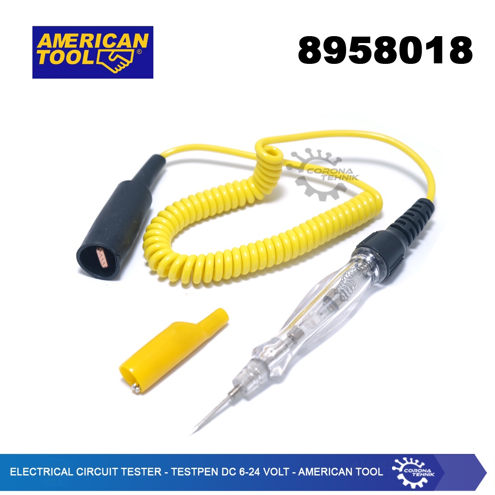 Electrical Circuit Tester - Testpen DC 6-24 Volt - American Tool